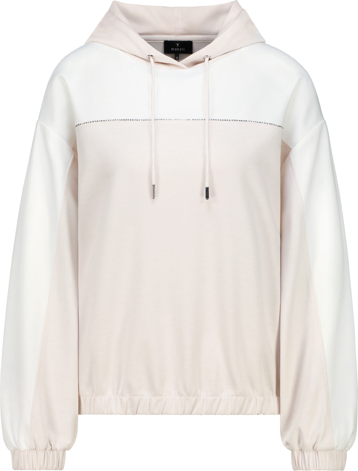 Champagne Beige Hooded Sweatshirt - 410406