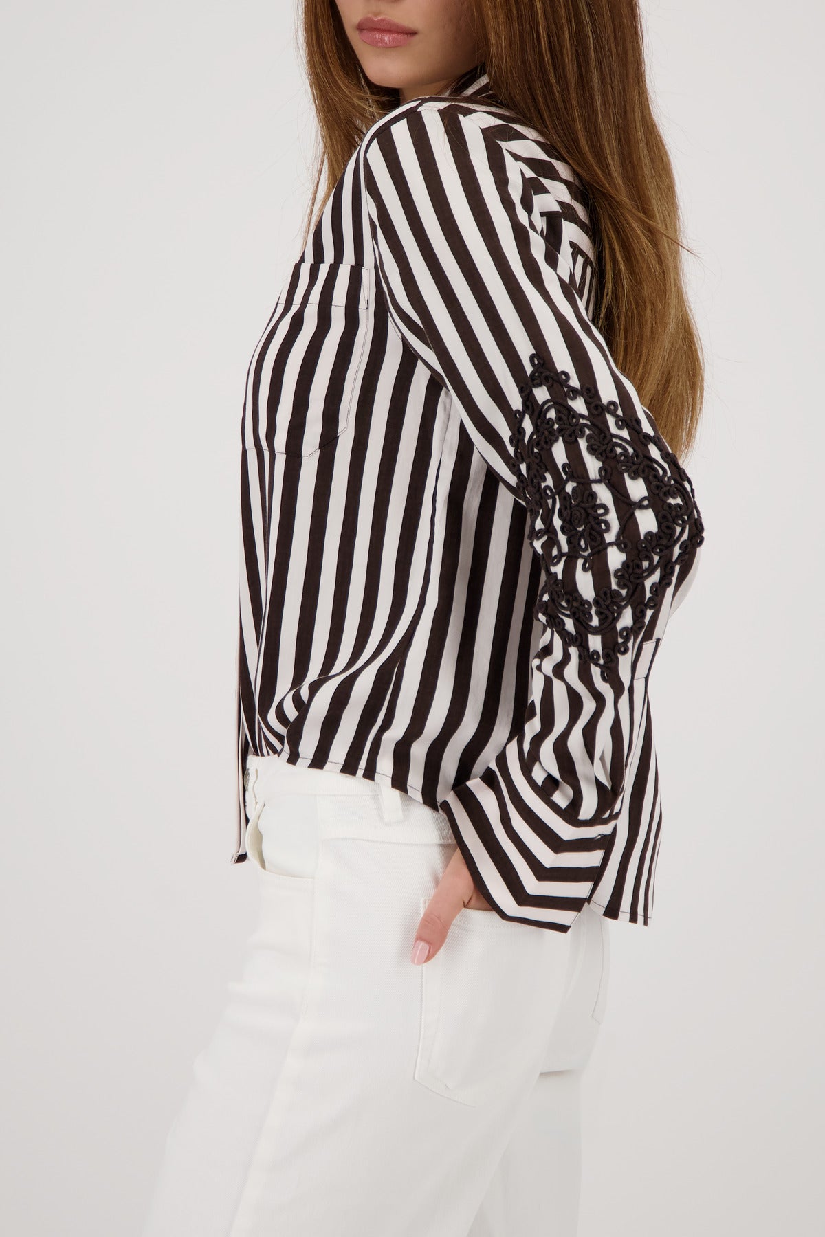 Dark Chocolate Striped Shirt - 410252