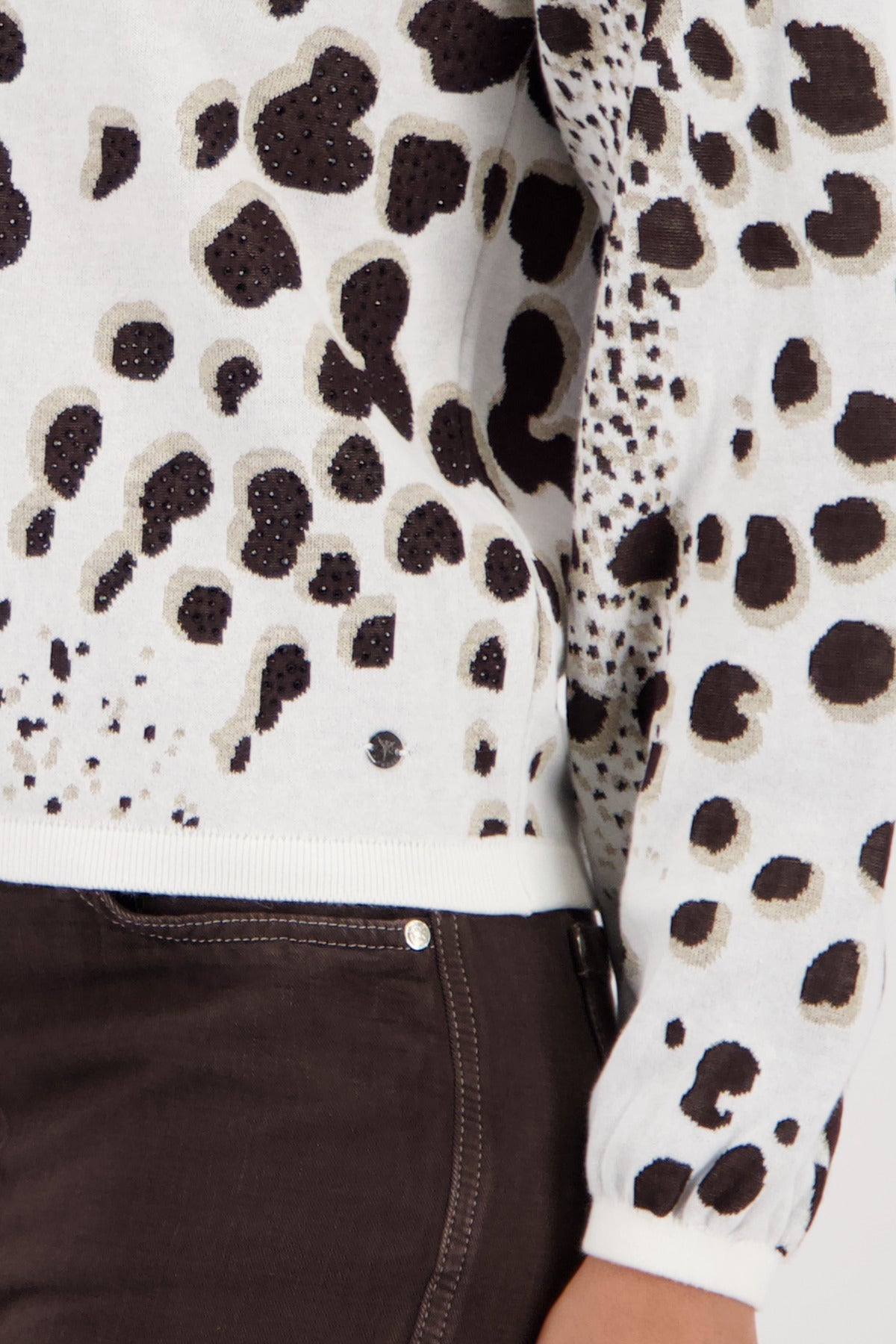 Dark Chocolate Leo Sweater - 410292