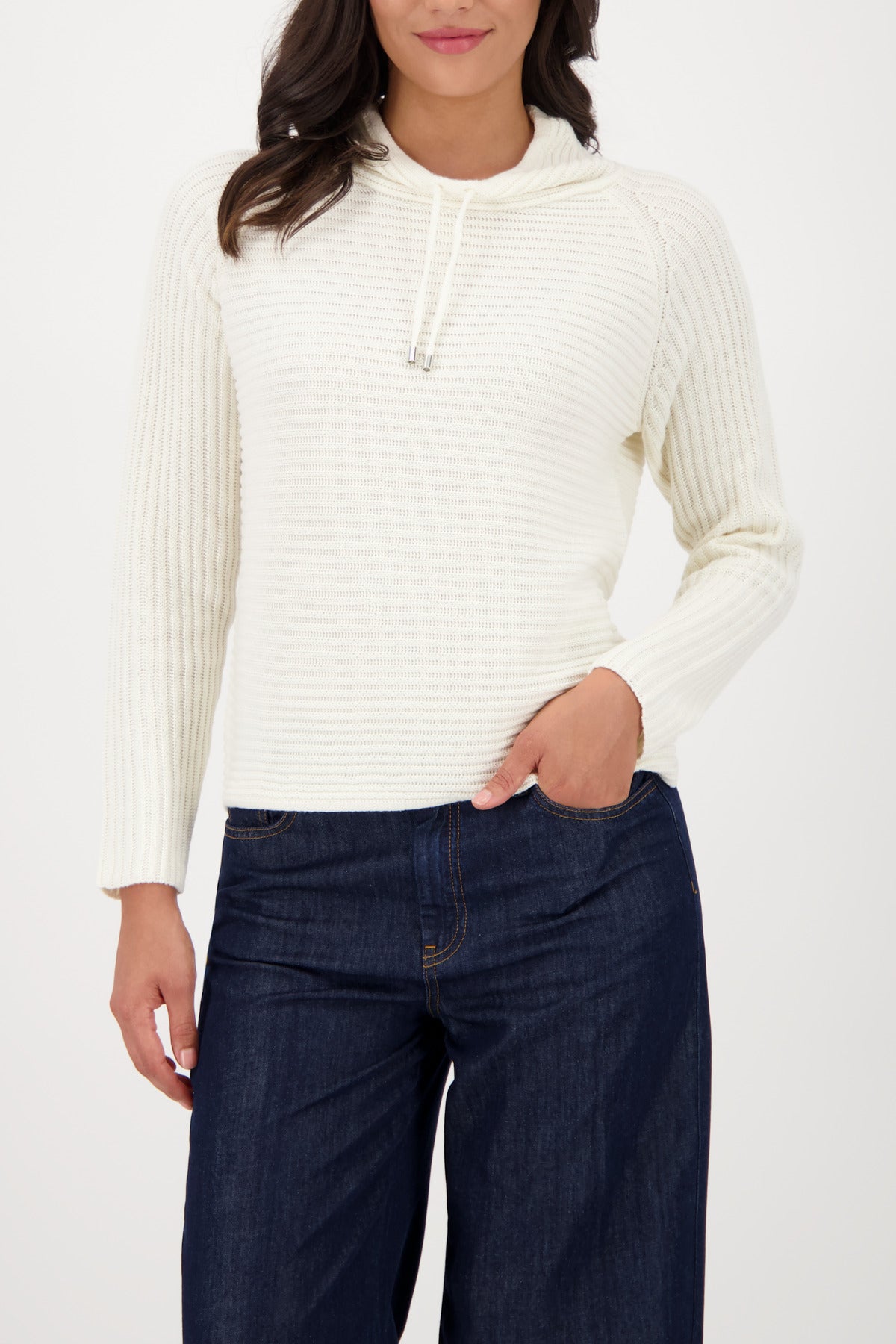 Shop Monari Cashmere Drawstring Pullover 808990 Vanity Fair