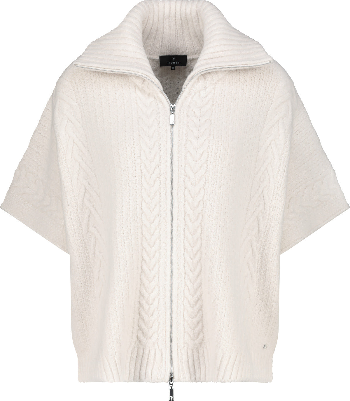 Oatmilk Zip Cardigan - 808984