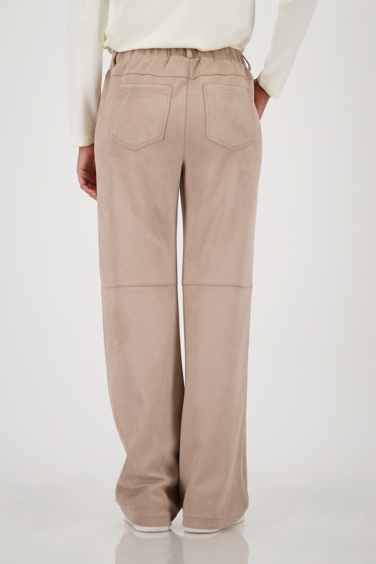 Truffle Faux Suede Trousers - 808781