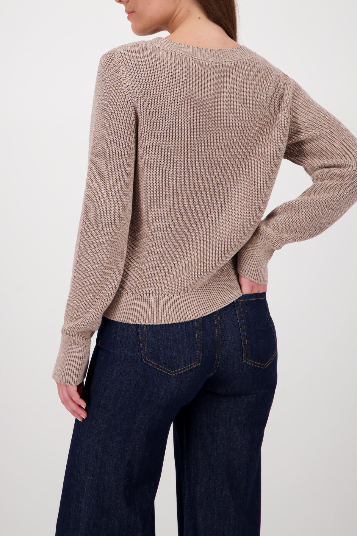 Truffle Lurex Sweater - 809134