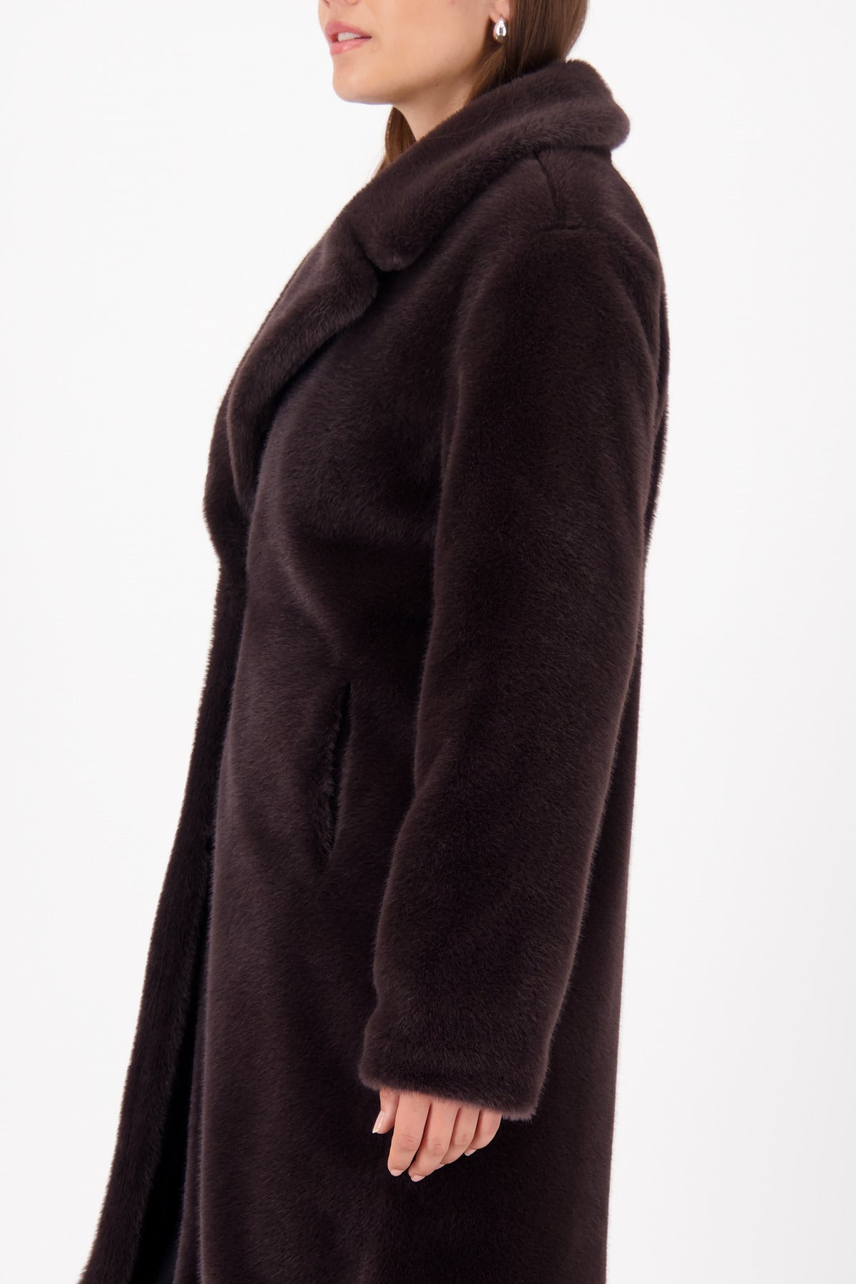 Brownie Faux Fur Coat - 809573