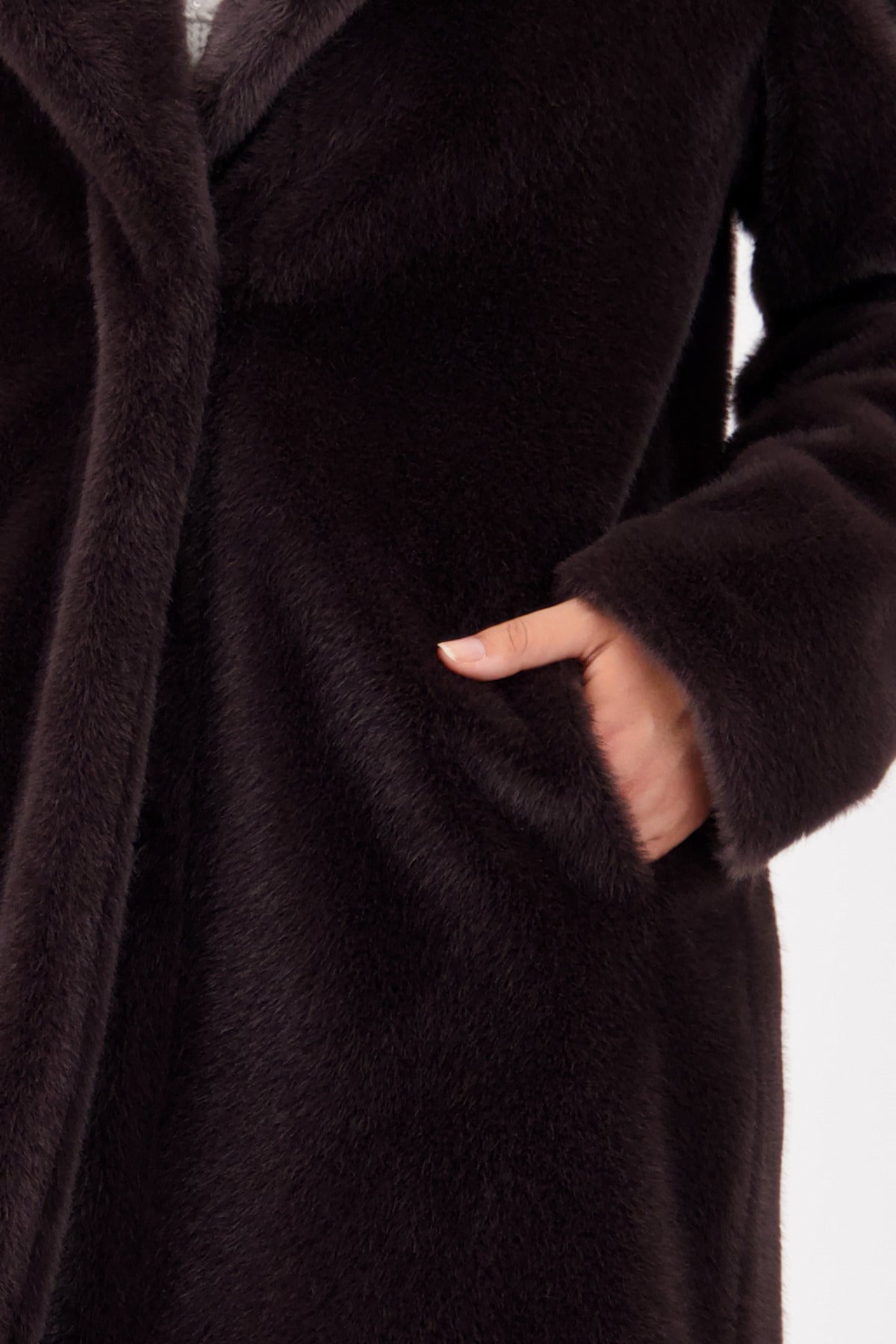 Brownie Faux Fur Coat - 809573