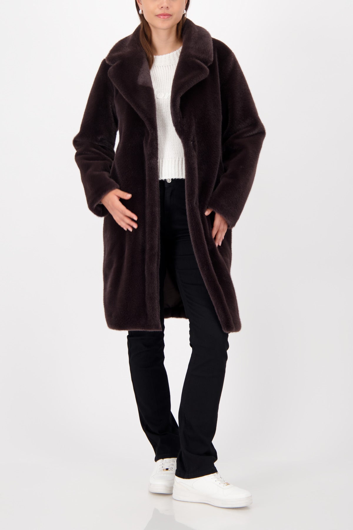Brownie Faux Fur Coat - 809573