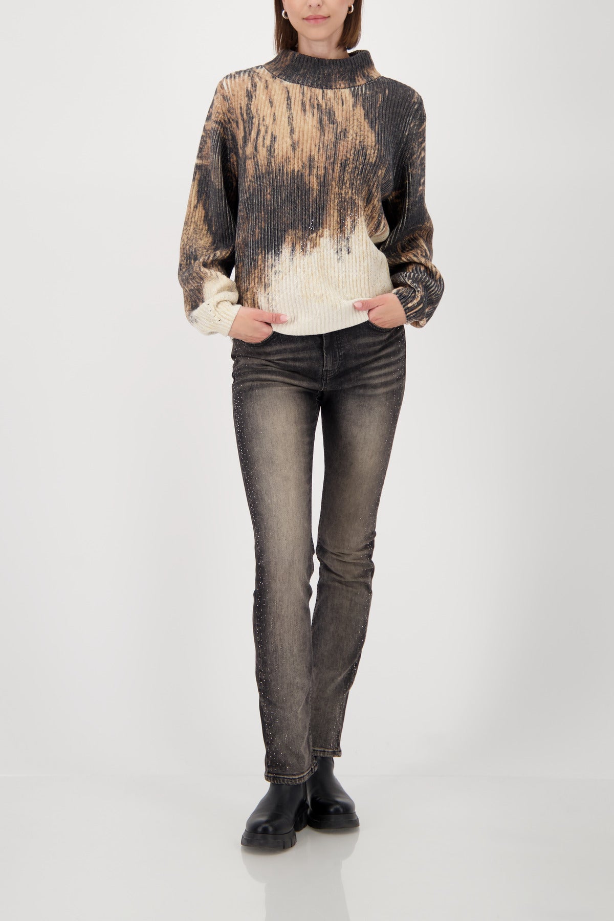 Whiskey Pattern Pullover - 809457