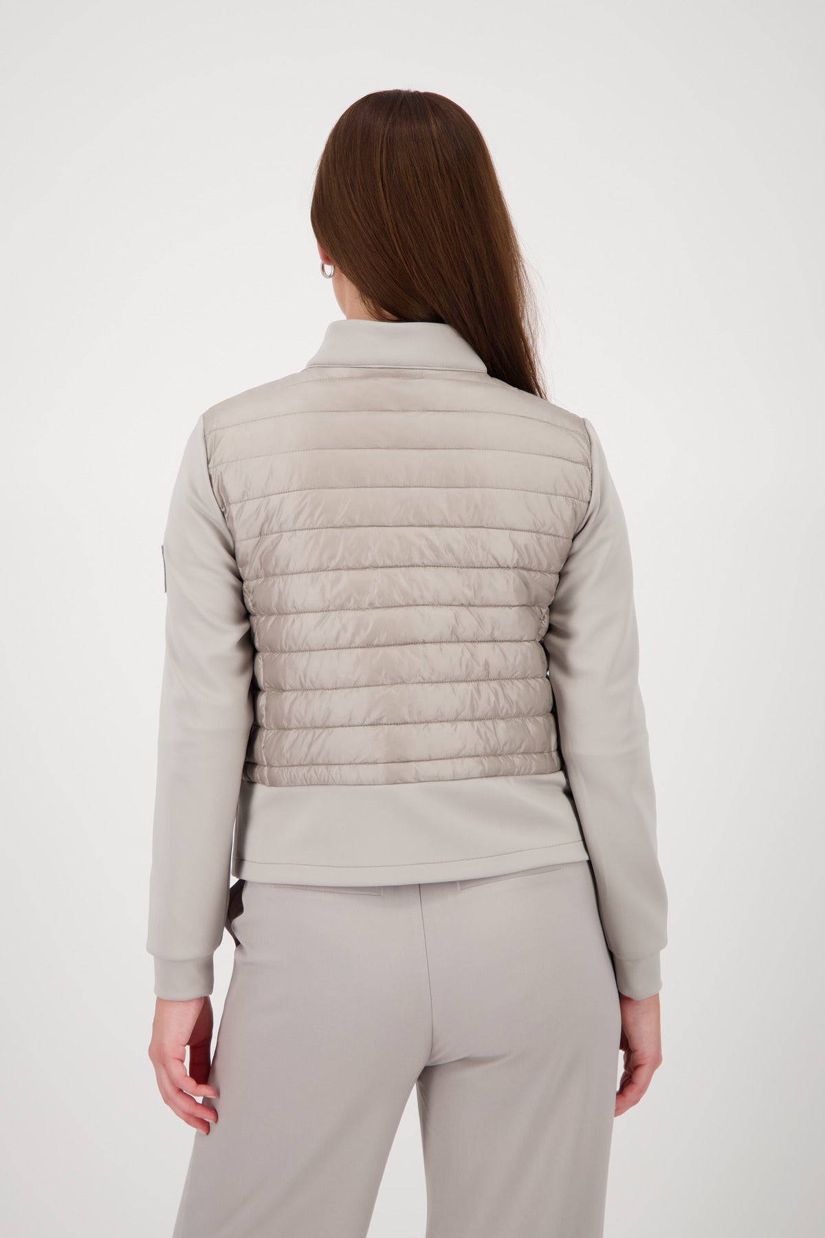 Greige Quilt Jacket - 808765