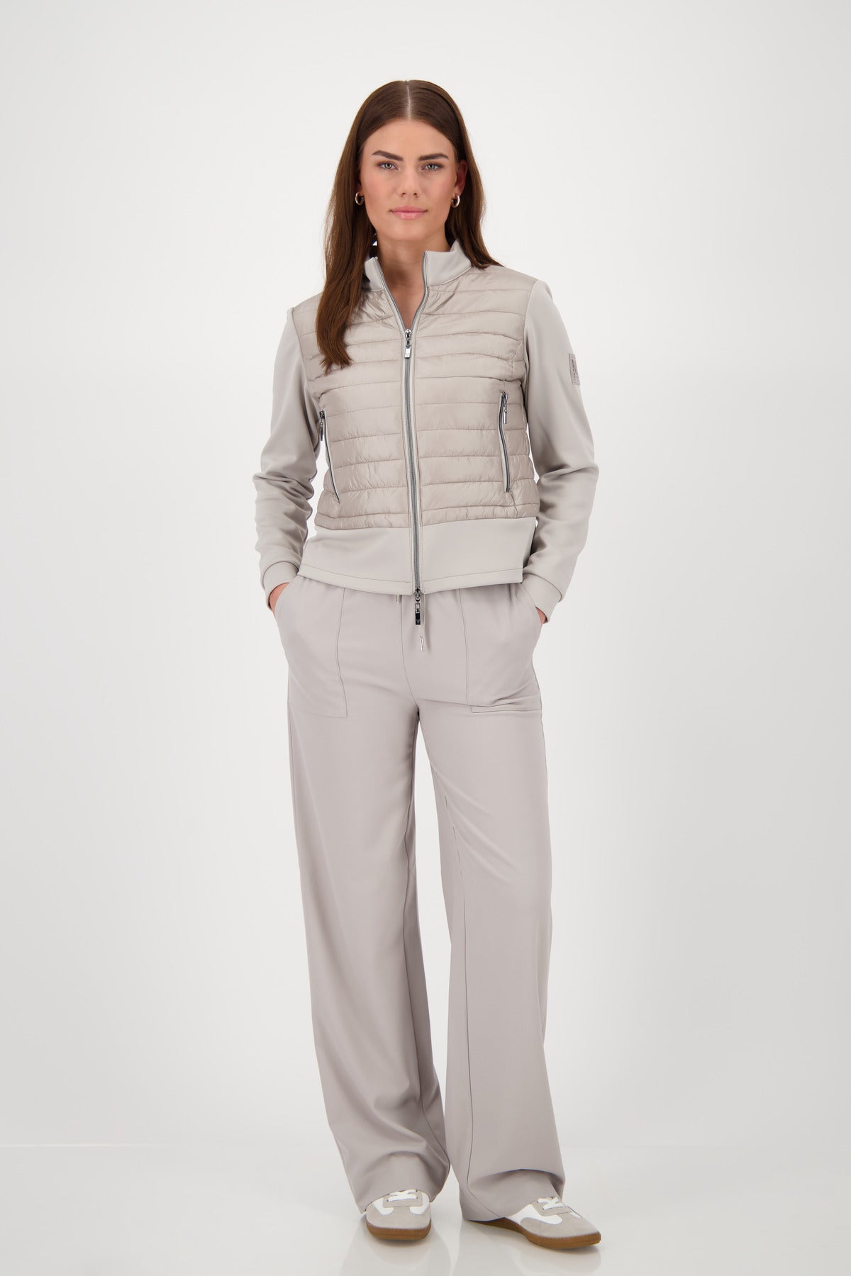 Greige Quilt Jacket - 808765