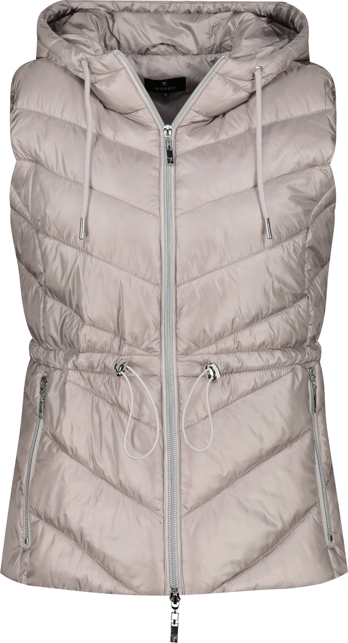 Greige Quilt Gilet - 809164