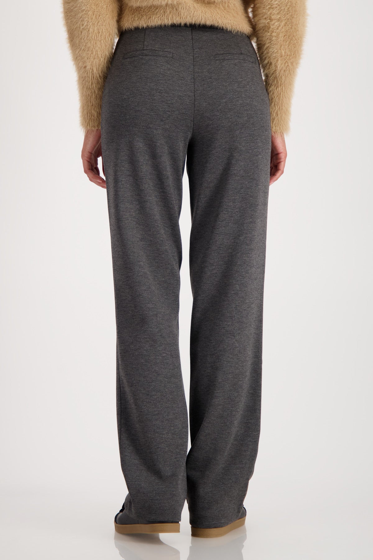 Anthra Melange Trousers - 809703