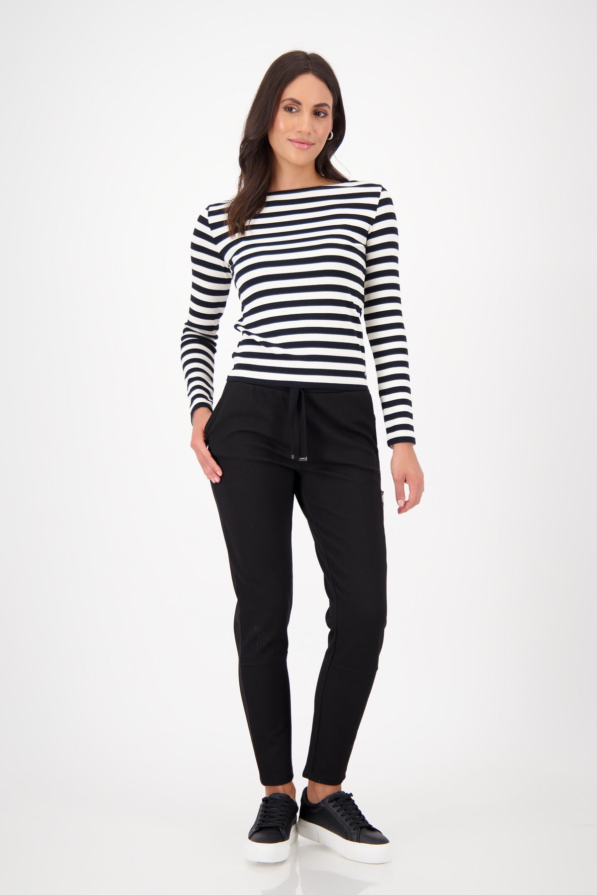 Black Drawstring Pants - 809037