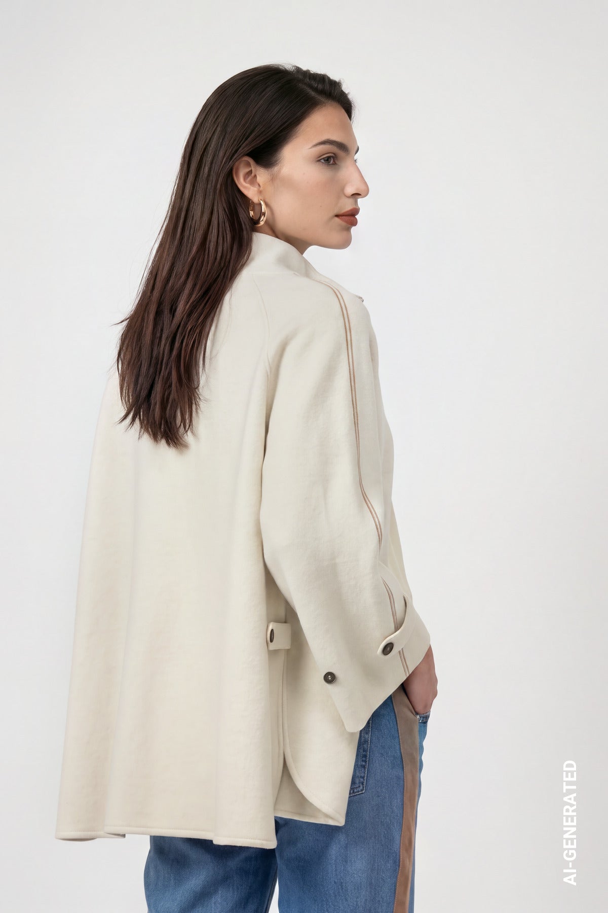 Antique White Jacket - 809951