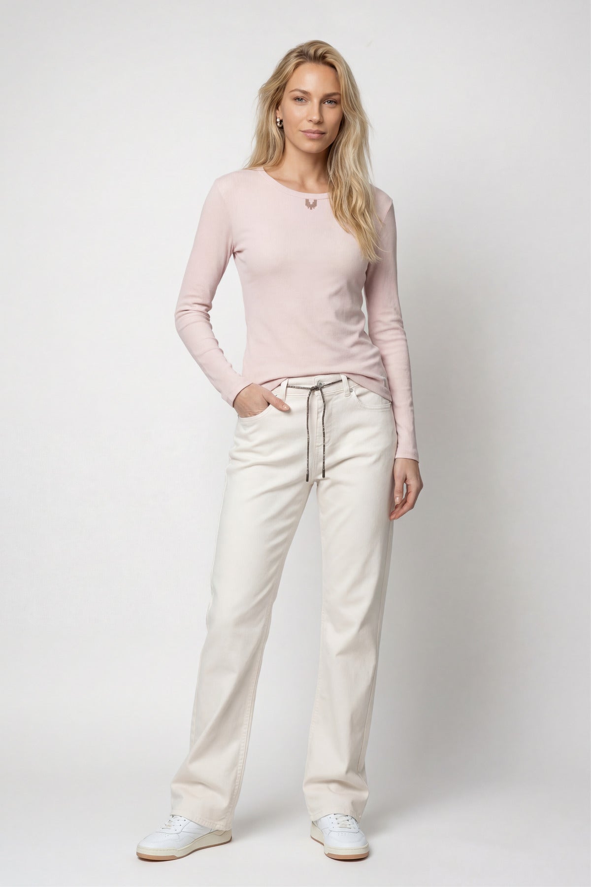 Rosewater Embellished Top - 809769