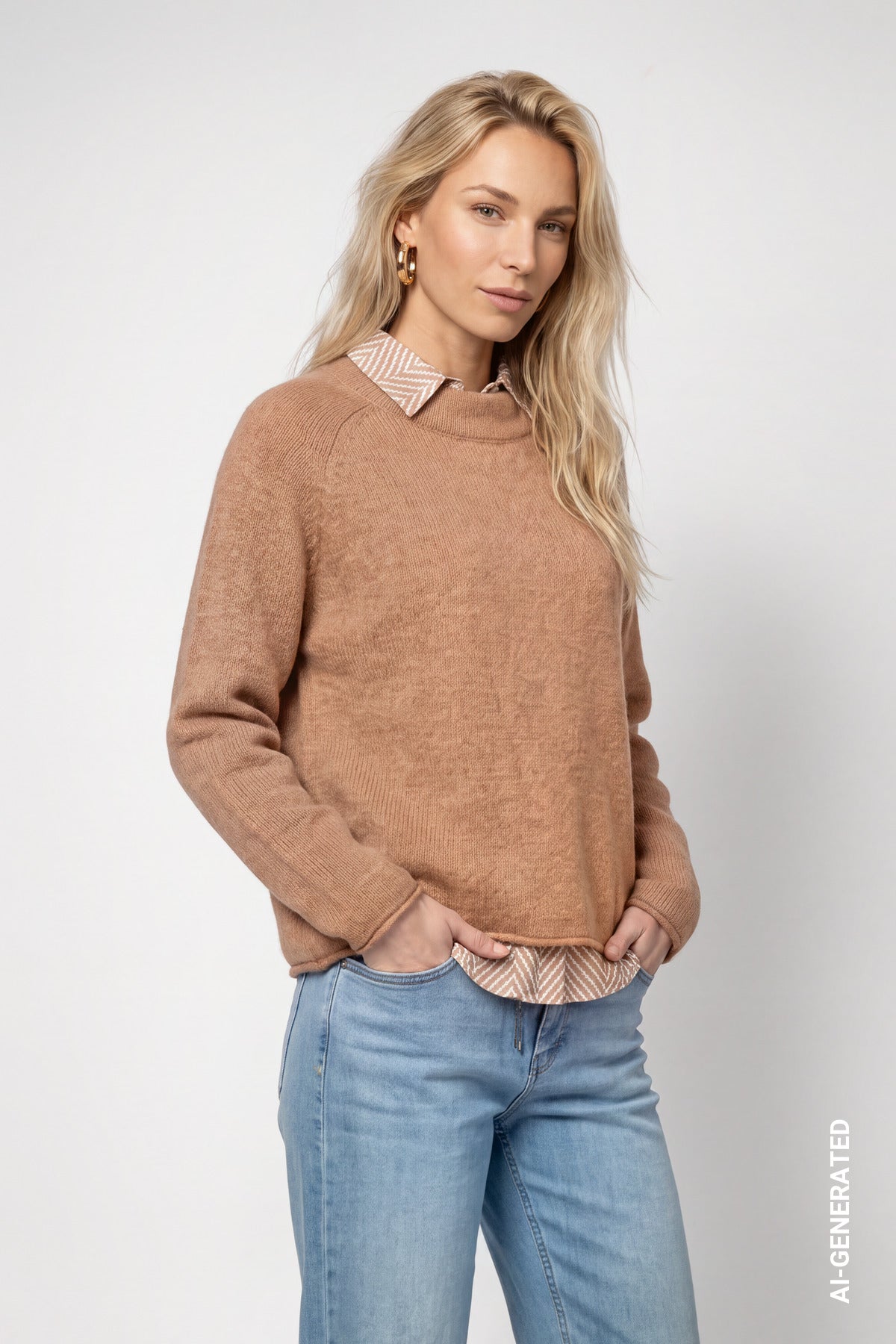 Brown Sugar Fluffy Knit - 809958