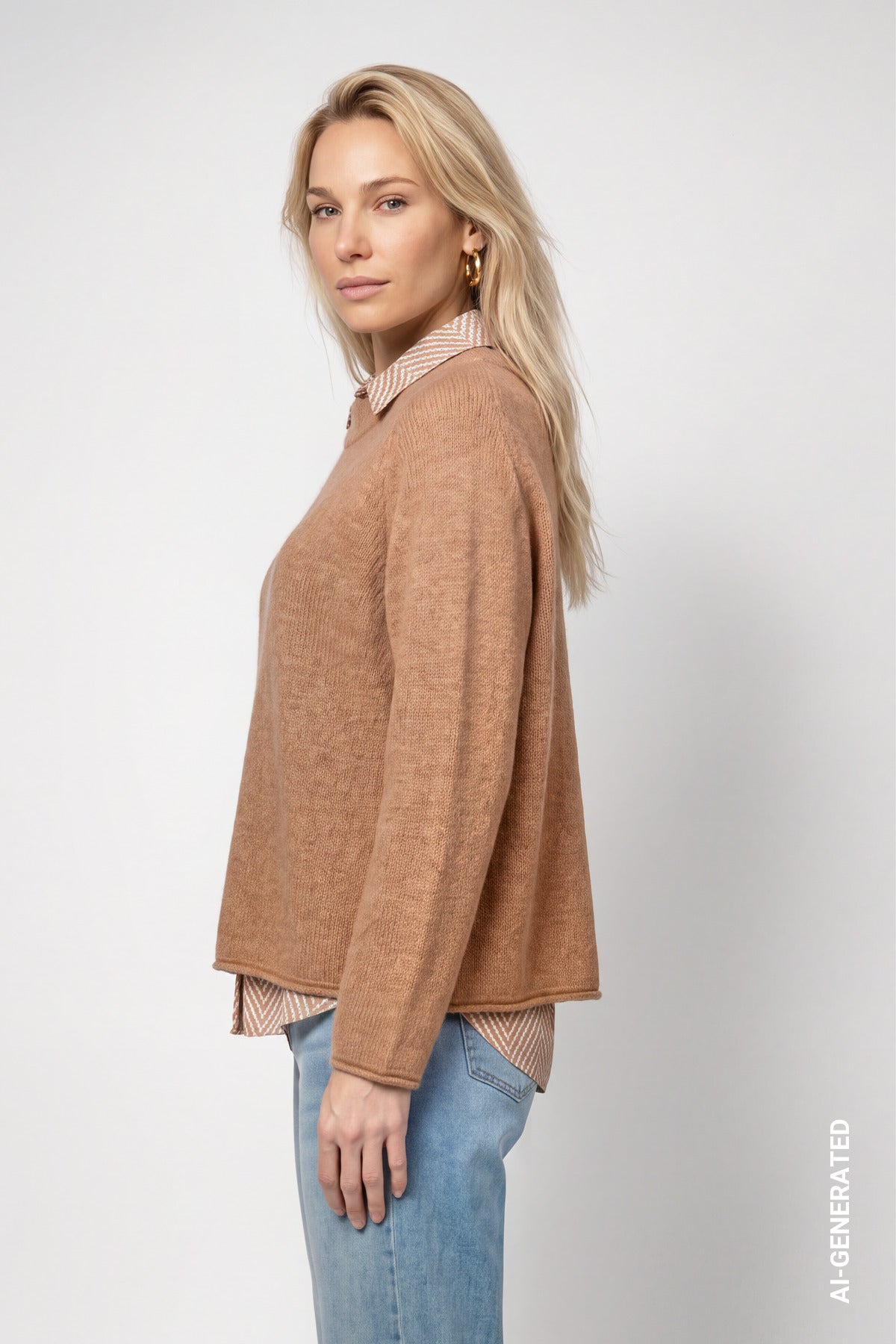 Brown Sugar Fluffy Knit - 809958