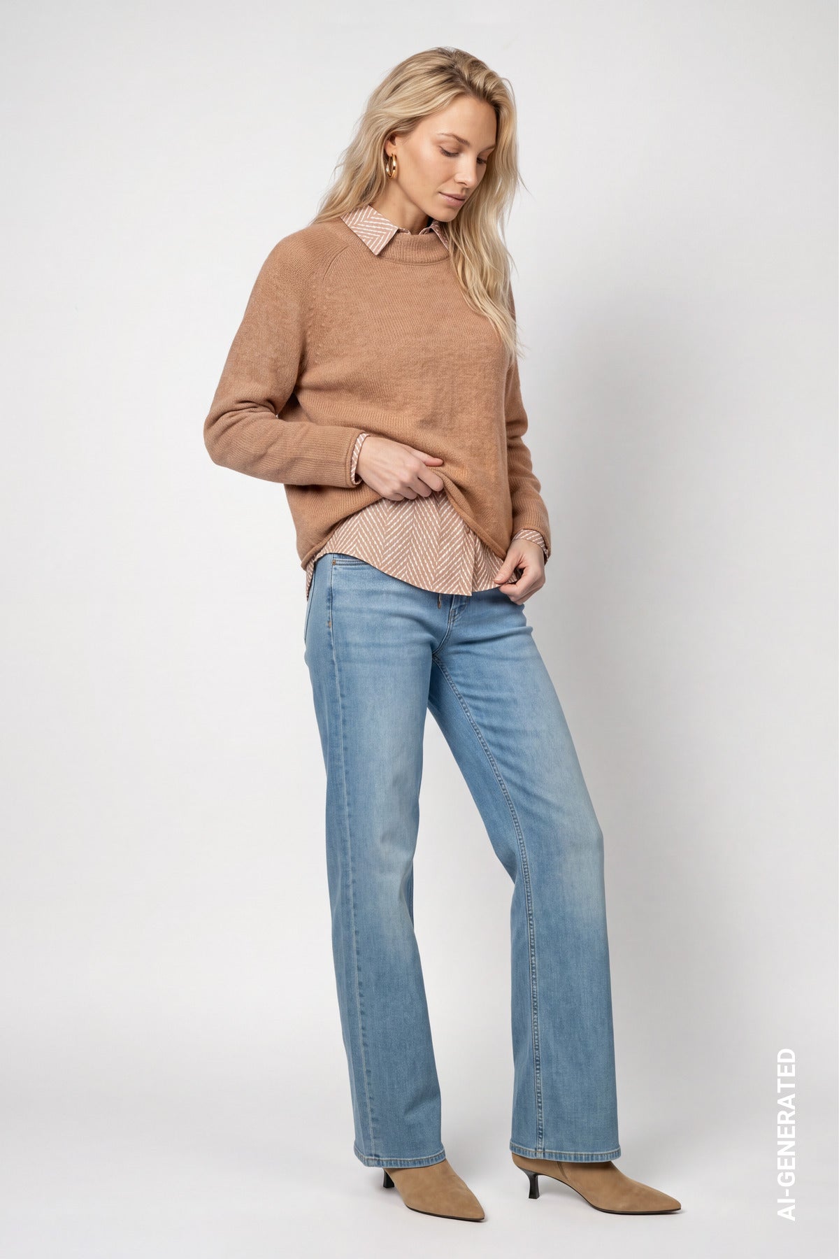 Brown Sugar Fluffy Knit - 809958