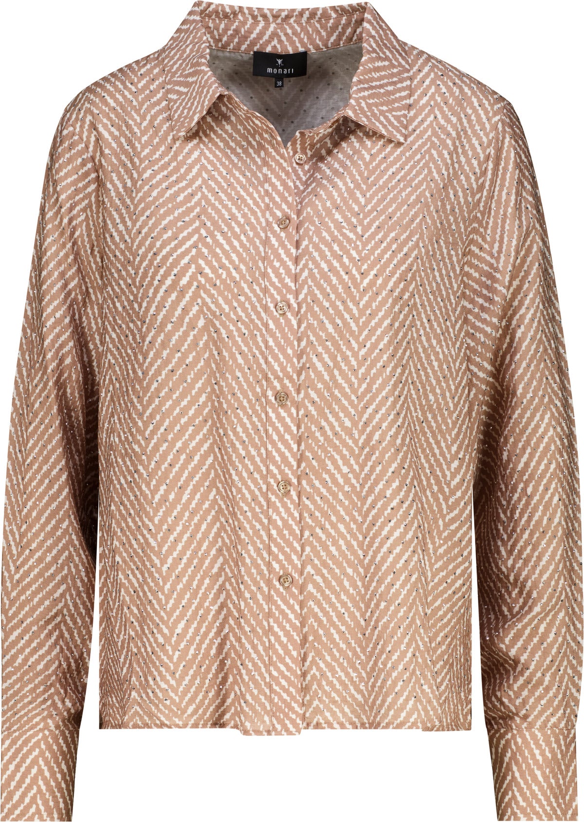 Brown Sugar Herringbone Shirt - 809825
