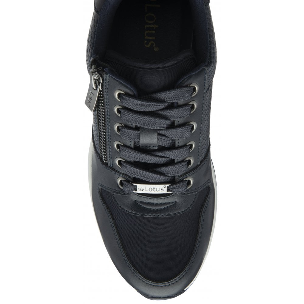 Isabella Navy Trainers - ULS513