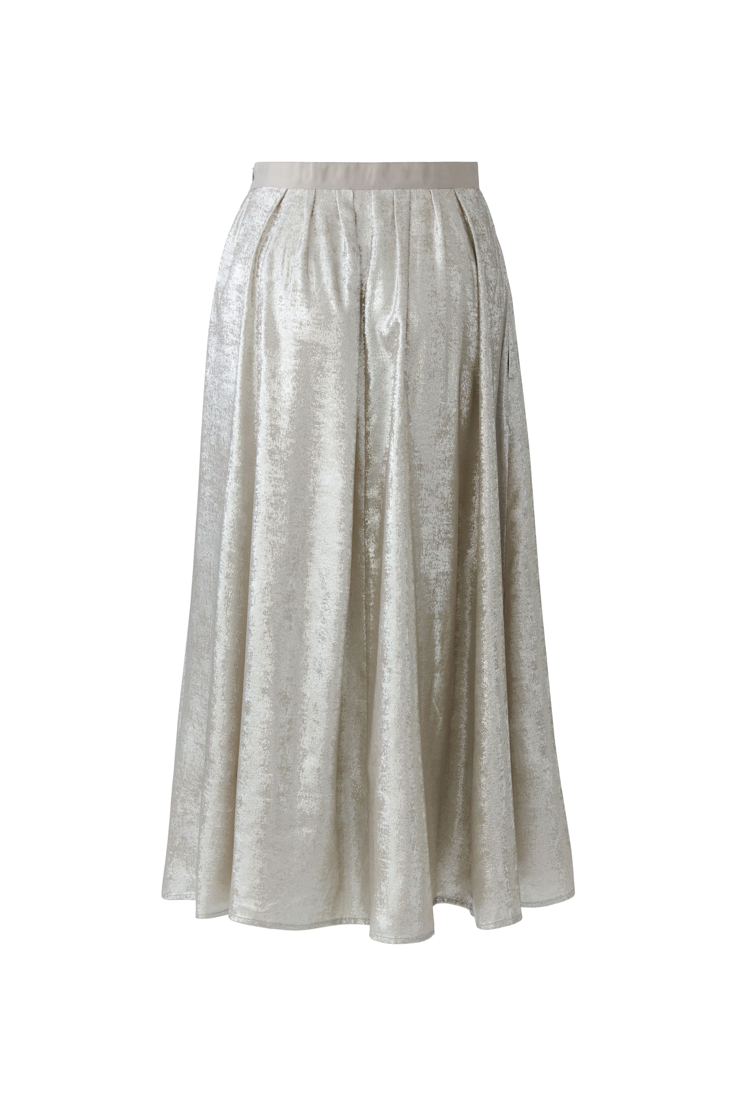 Silver Maxi Skirt - 97505