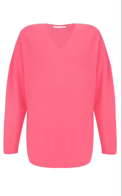 Penny Summer Pink V Neck
