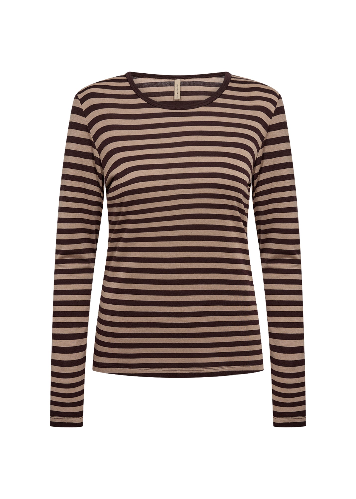 Helle YD1 Camel Stripe L/S Top - 27810