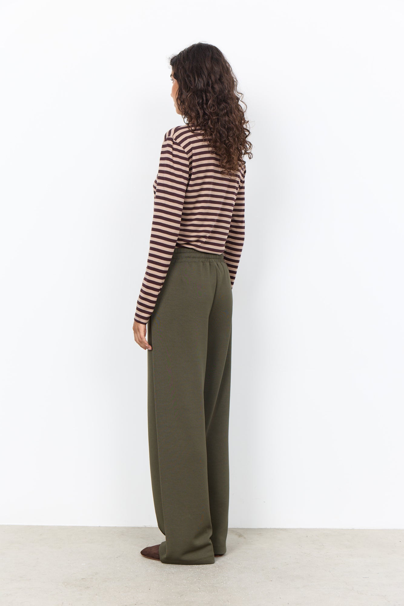 Helle YD1 Camel Stripe L/S Top - 27810