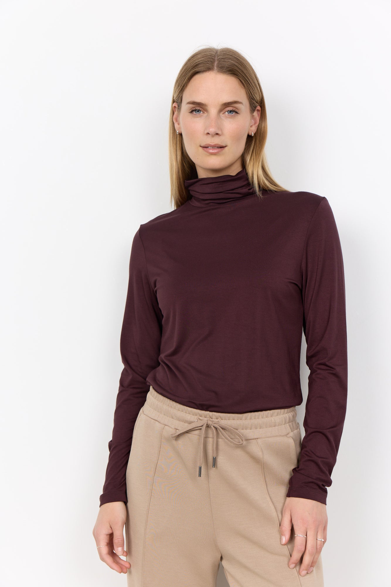 Marica 12 Chocolate Plum Poloneck - 24864