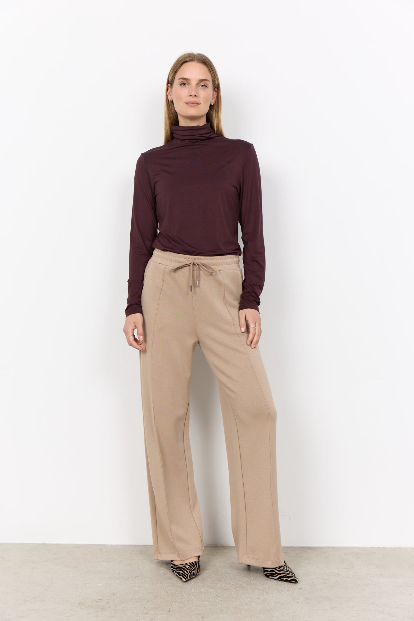 Marica 12 Chocolate Plum Poloneck - 24864