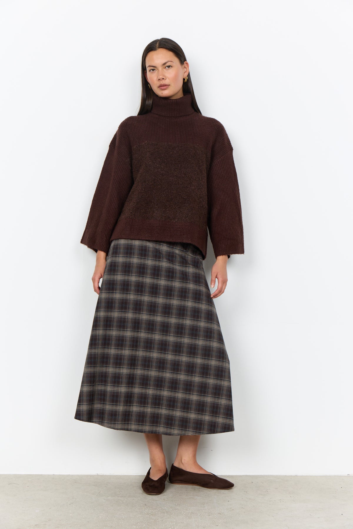 Venche 3 Chocolate Plum Pullover - 33854