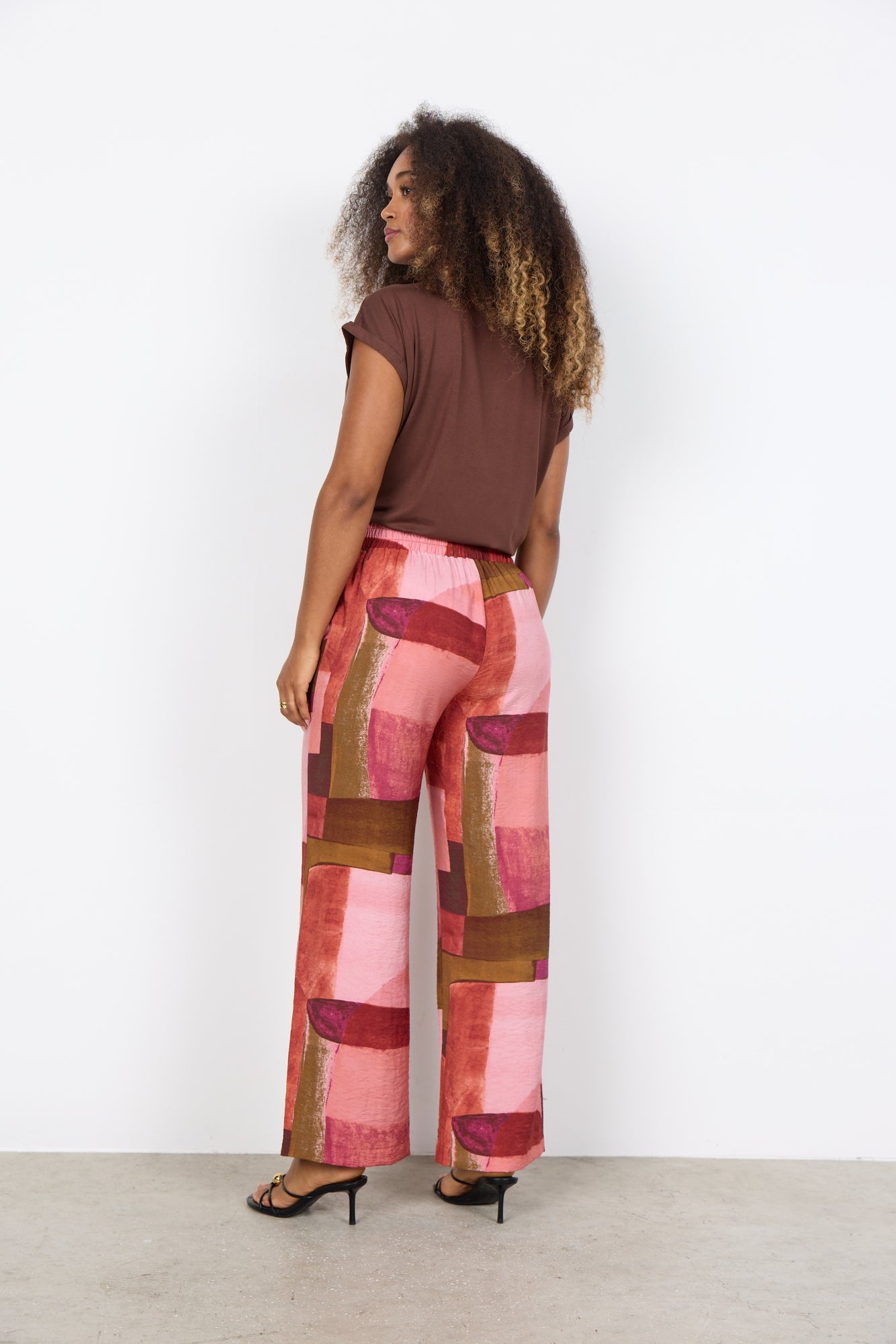Catania 3-B Rapture Rose Print Pants - 41583