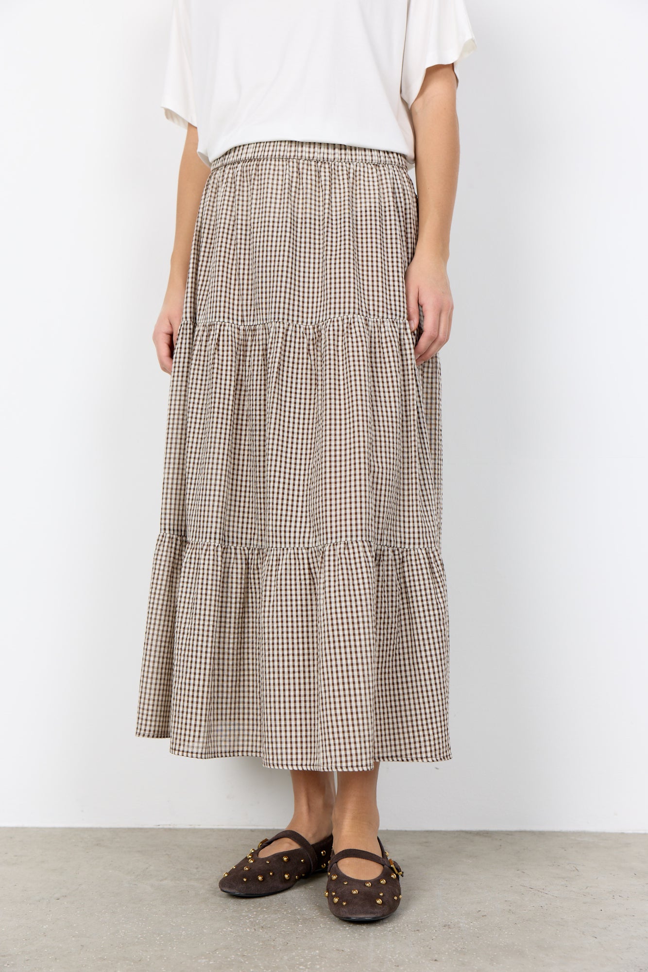 Canelita 3 Rocky Road Gingham Skirt - 41790