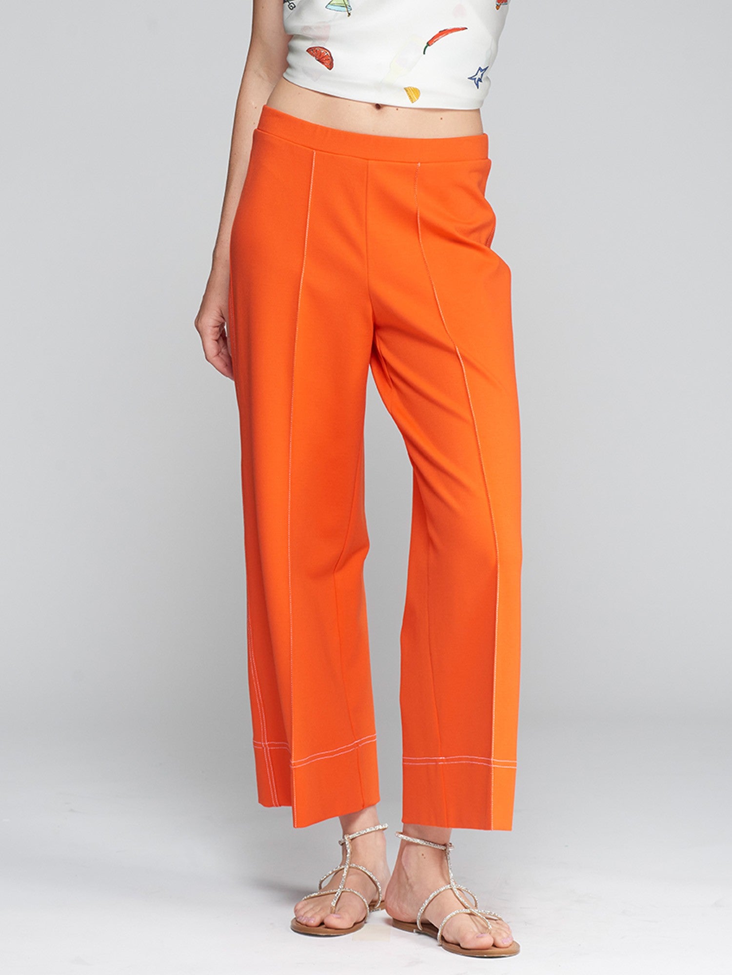 Bettina Orange Trousers - 32213