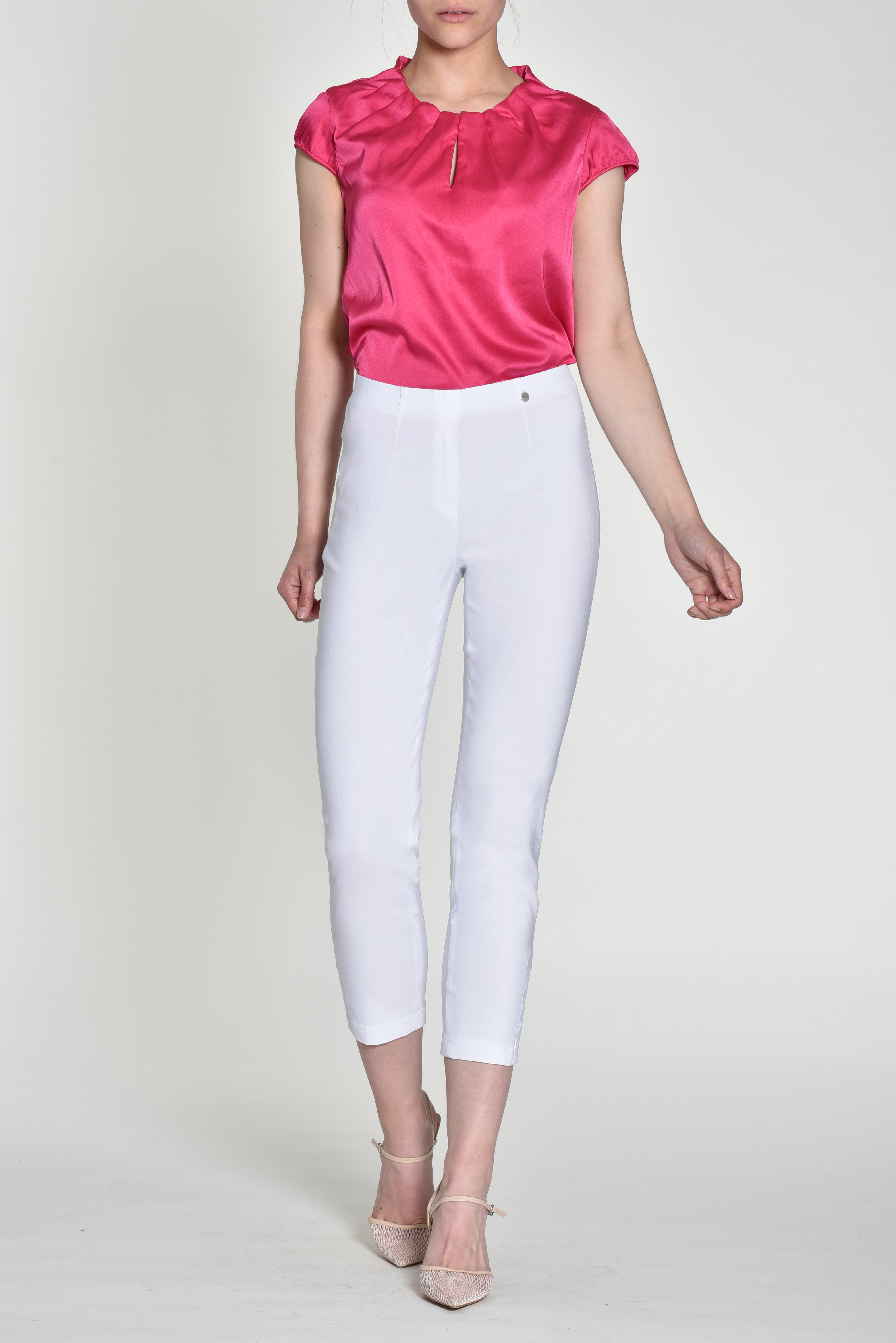 White Lena 09 Trousers - 52550