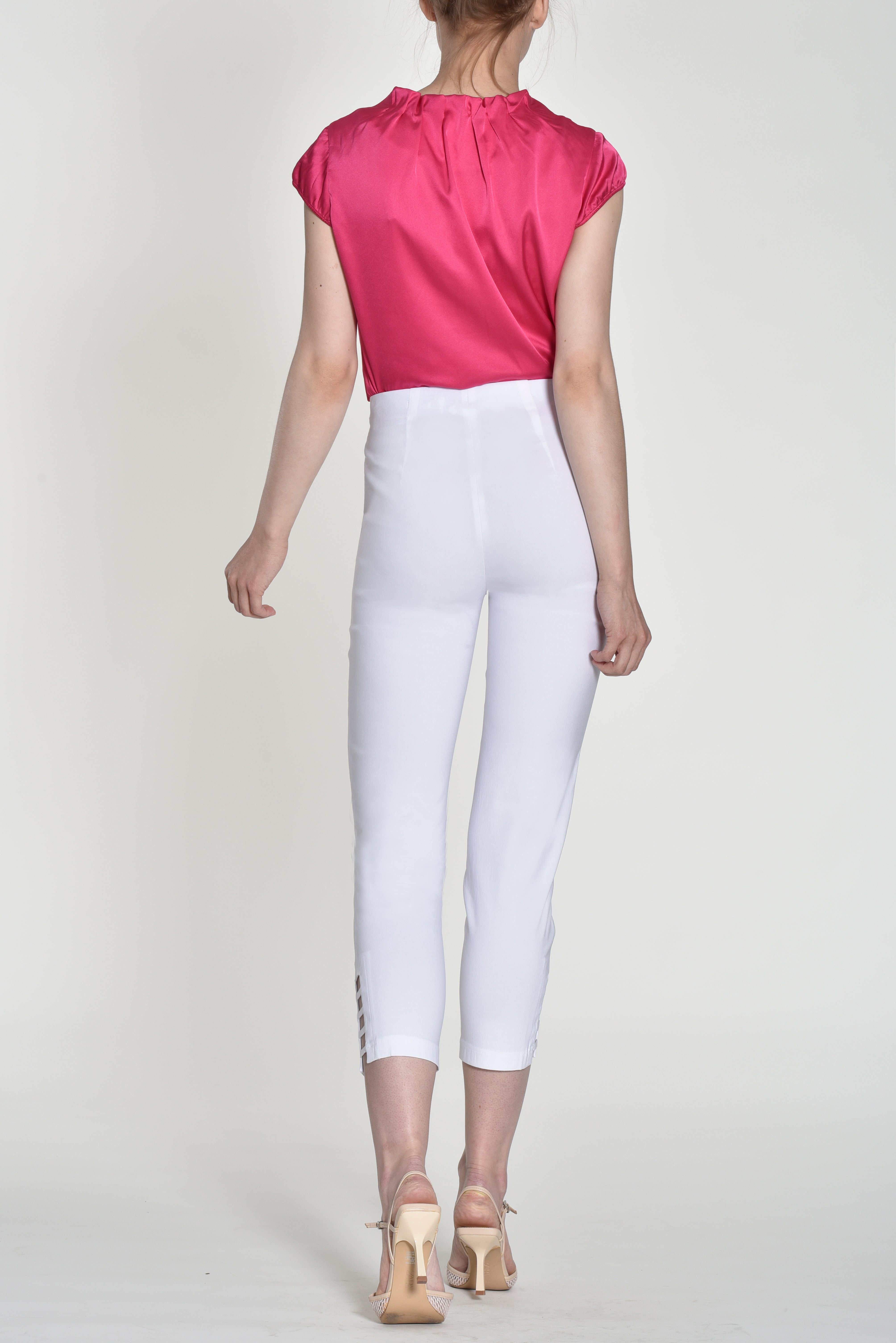 White Lena 09 Trousers - 52550