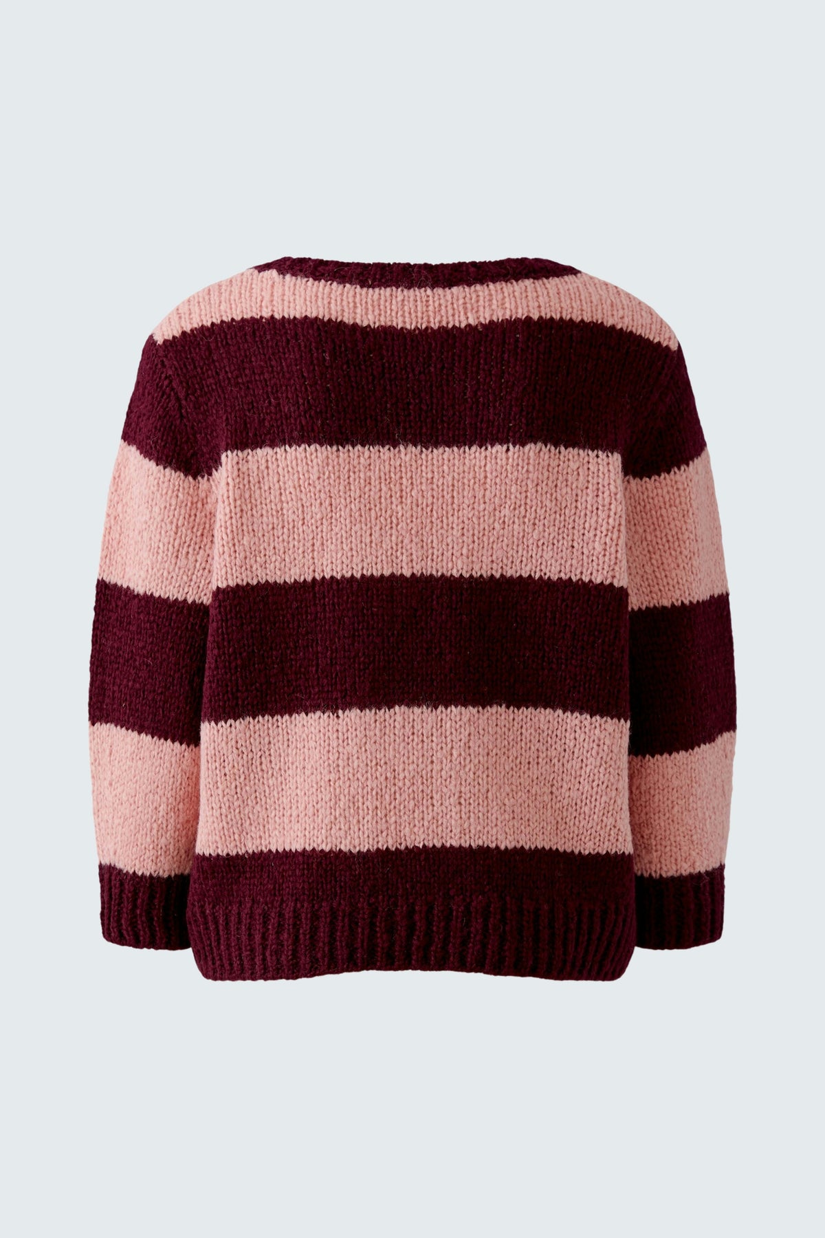 Dark Red Stripe Esmy Pullover - 94307