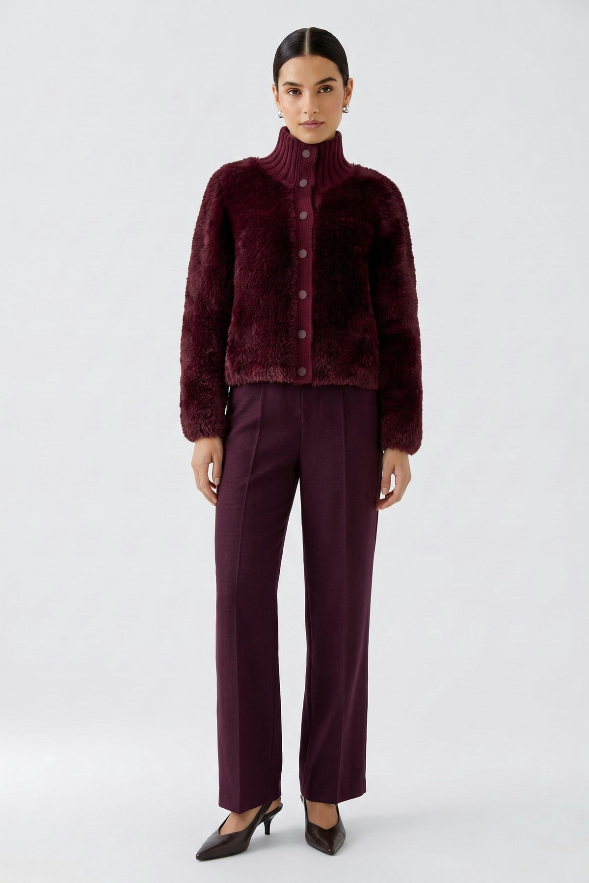 Bramble Berry Fluffy Cardigan - 99773