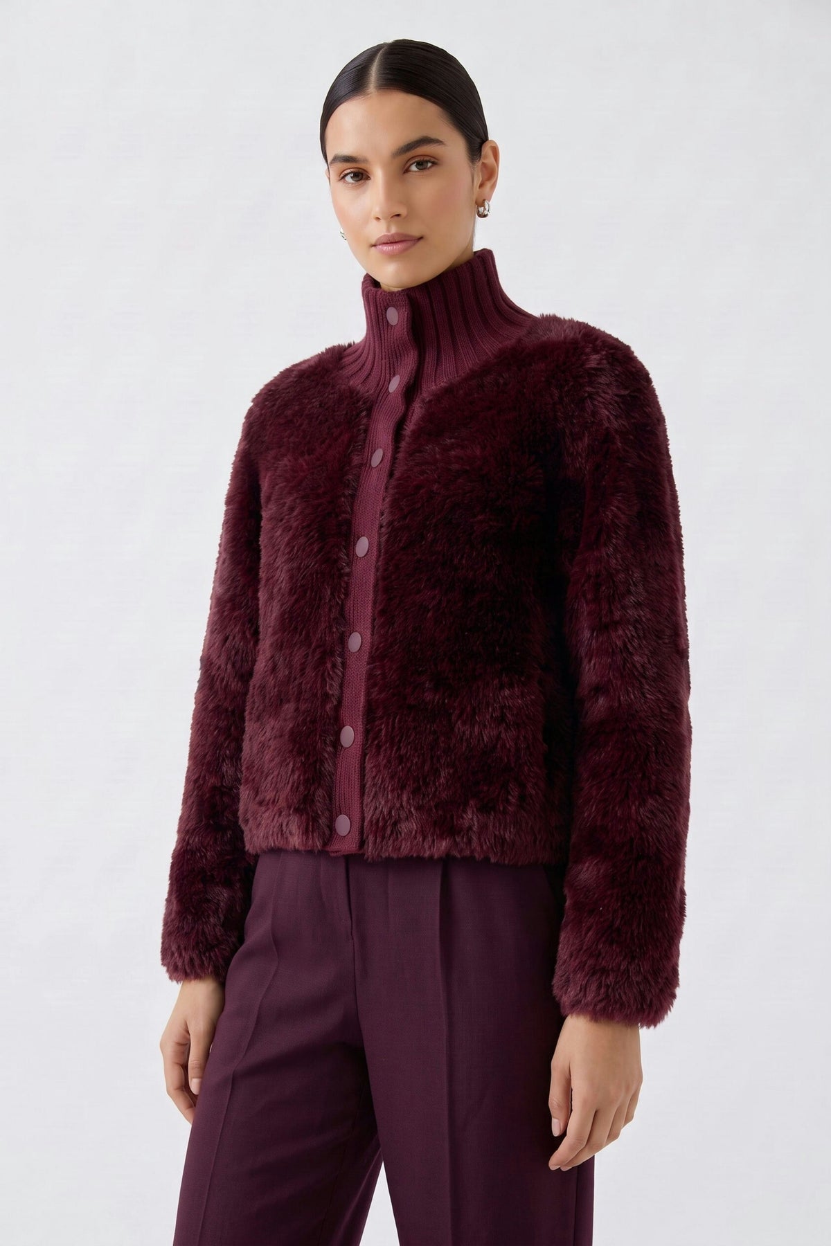 Bramble Berry Fluffy Cardigan - 99773