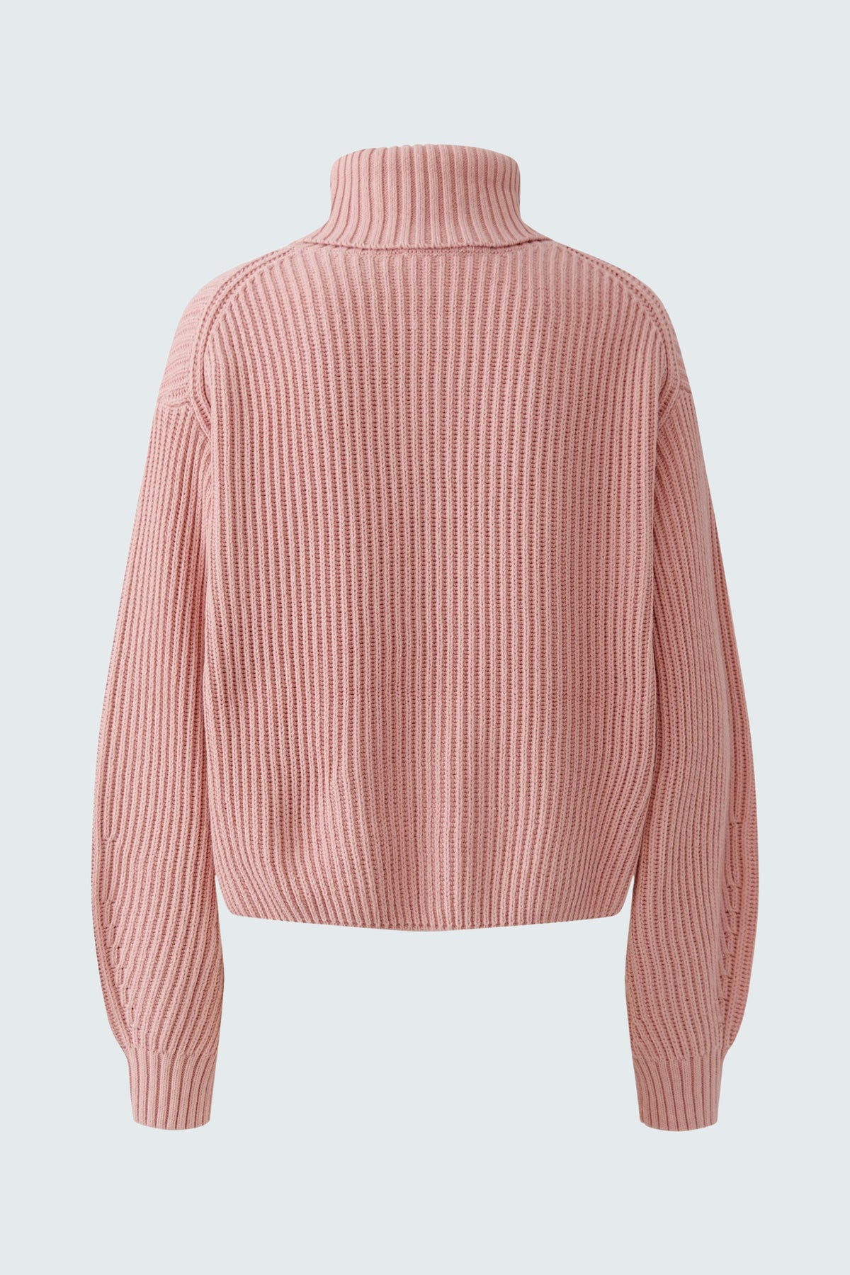 Rose Elegance Ribbed Pullover - 99801