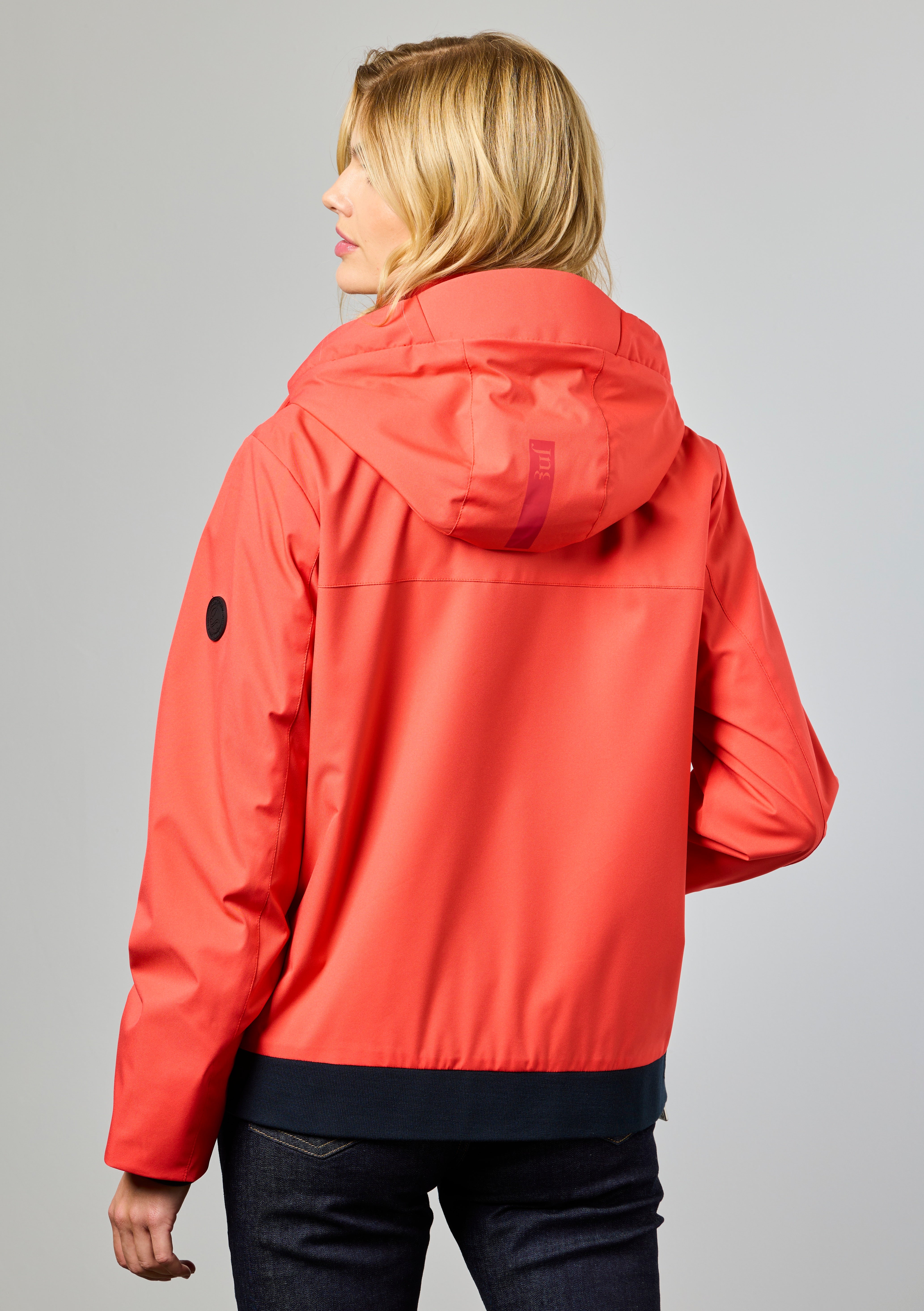 Nikki Cayenne Hooded Jacket - 2280