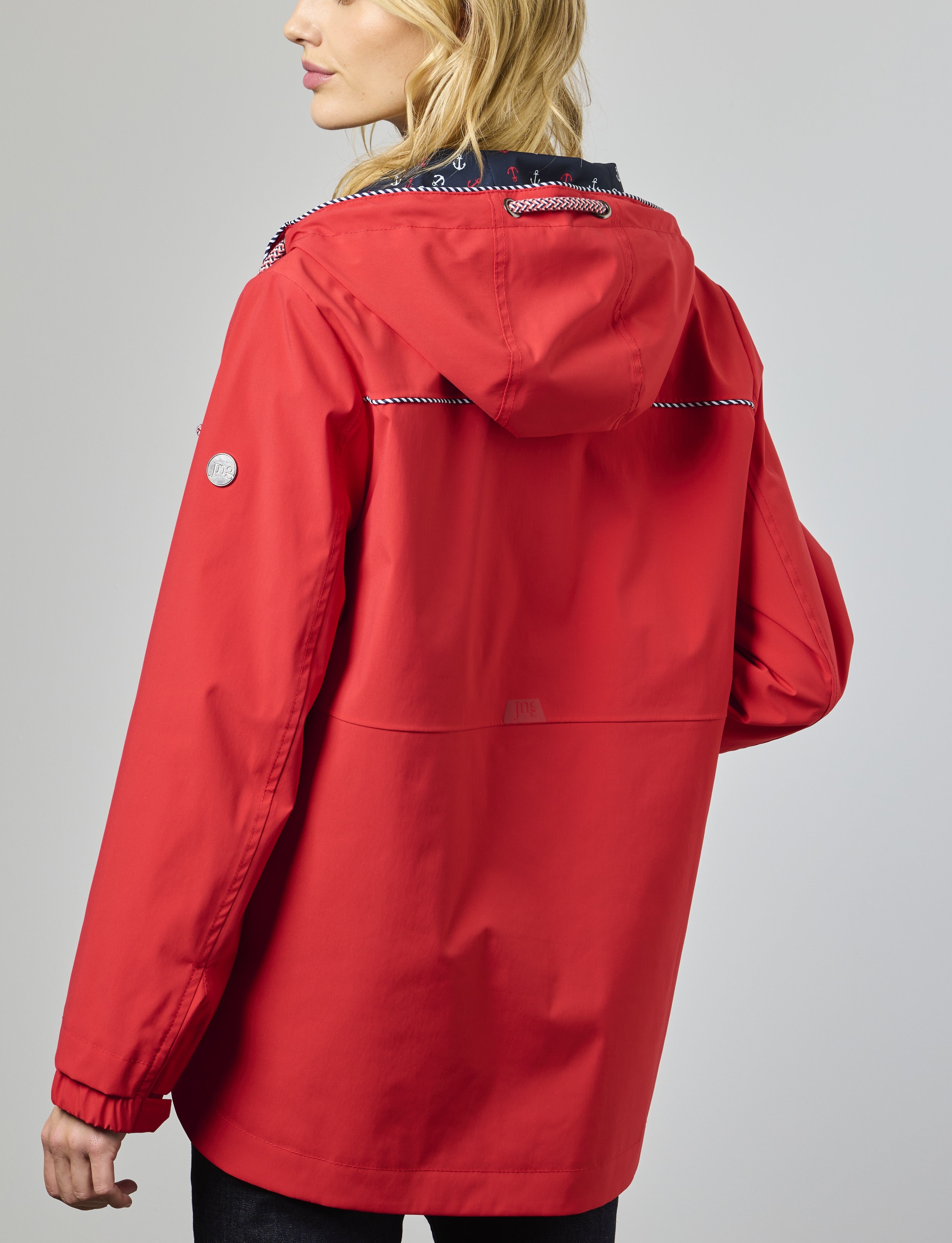 Noa Red Hooded Jacket - 2290