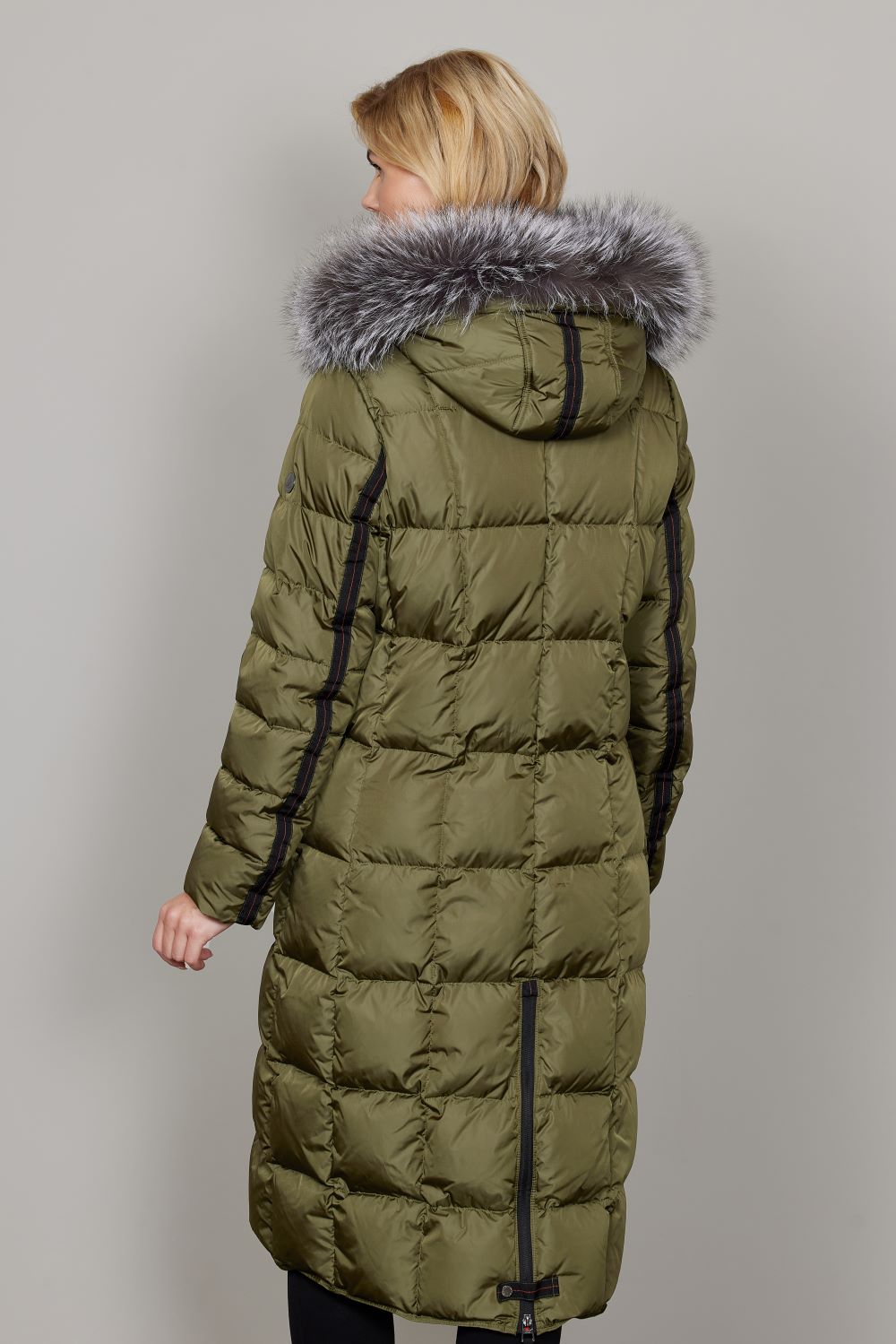 Celine Moss Long Padded Coat - 1060