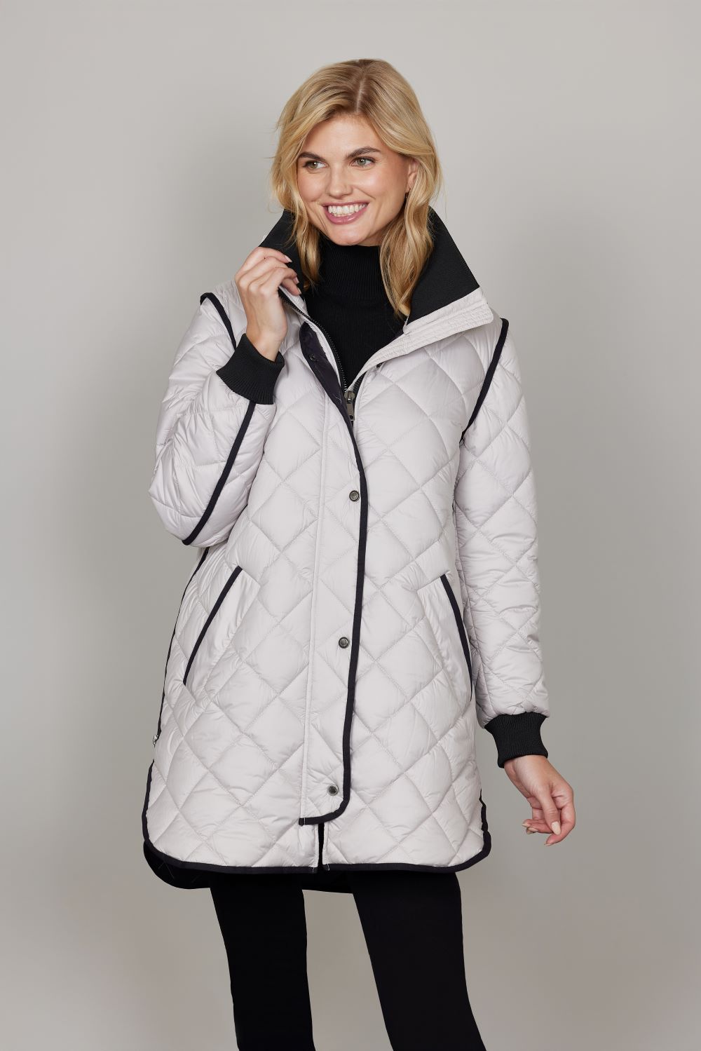Michelle Winter White Coat - 2069