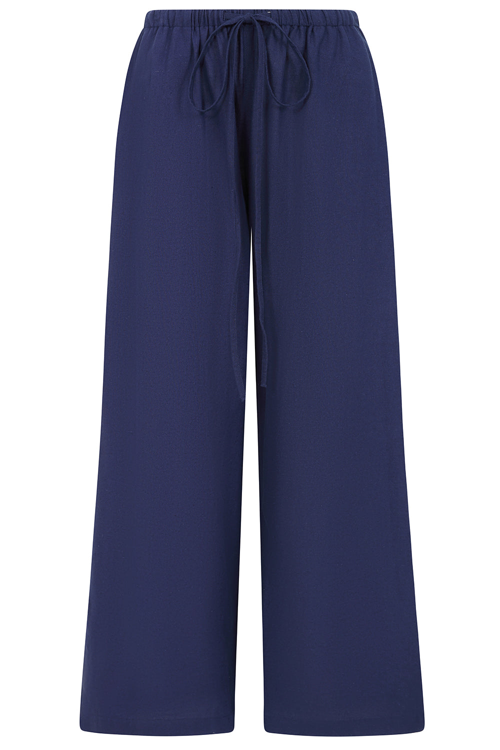 Rose Midnight Blue Wide Leg Pants - S316