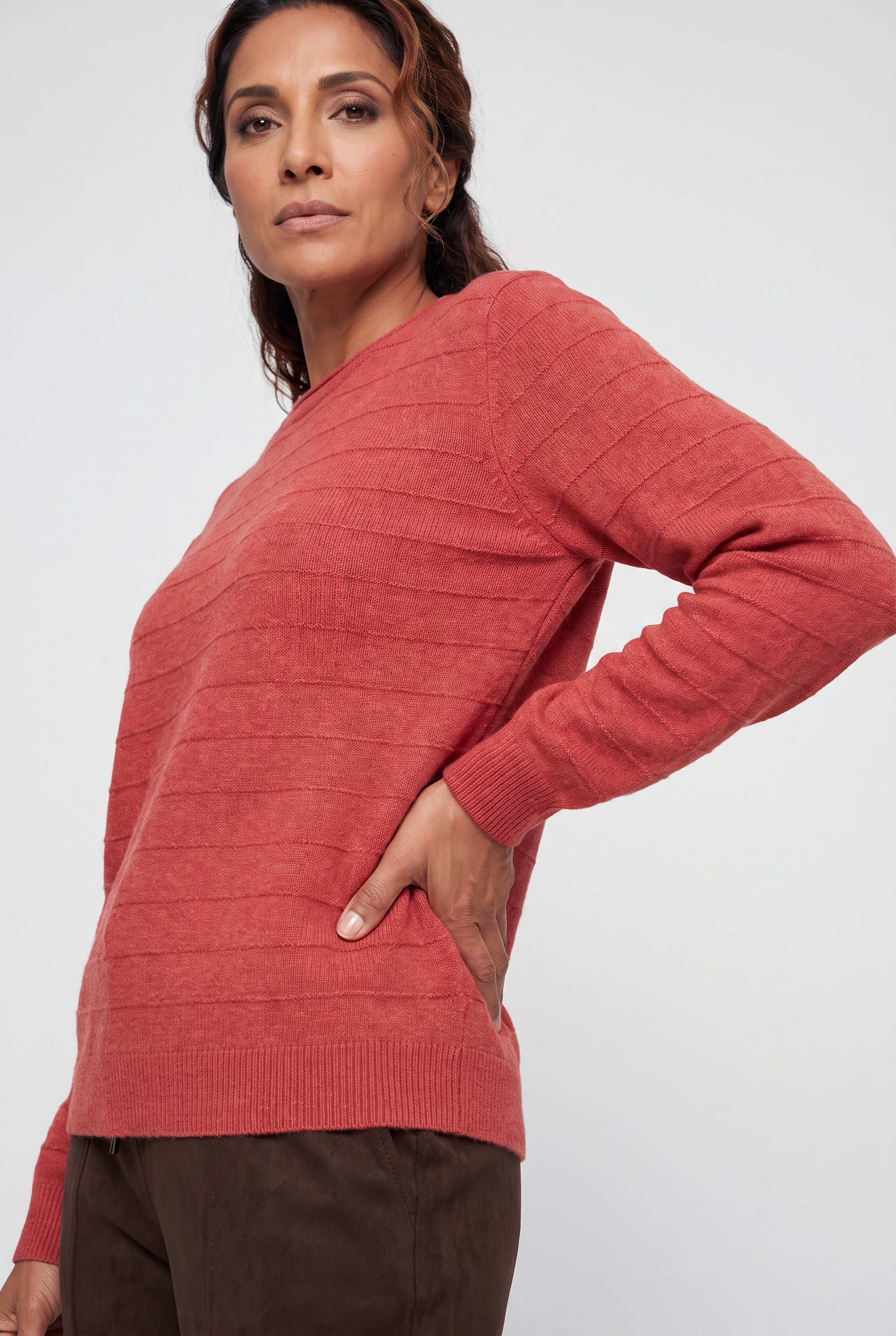 Sienna Red Pullover - 11000613
