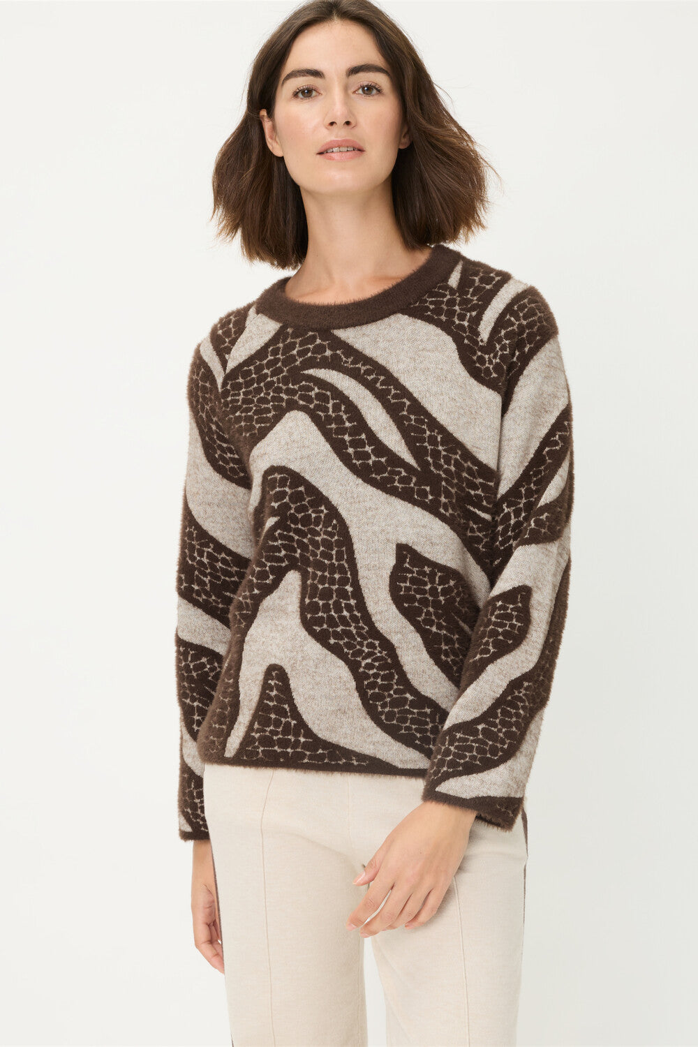 Chocolate Pattern Sweater - 11004720