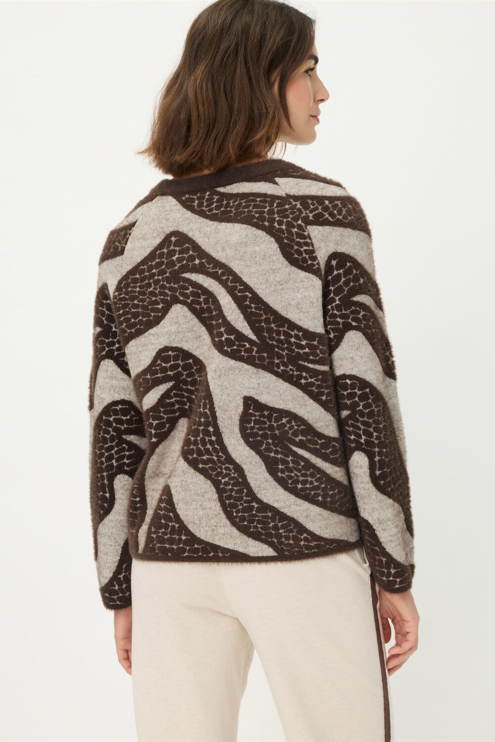 Chocolate Pattern Sweater - 11004720