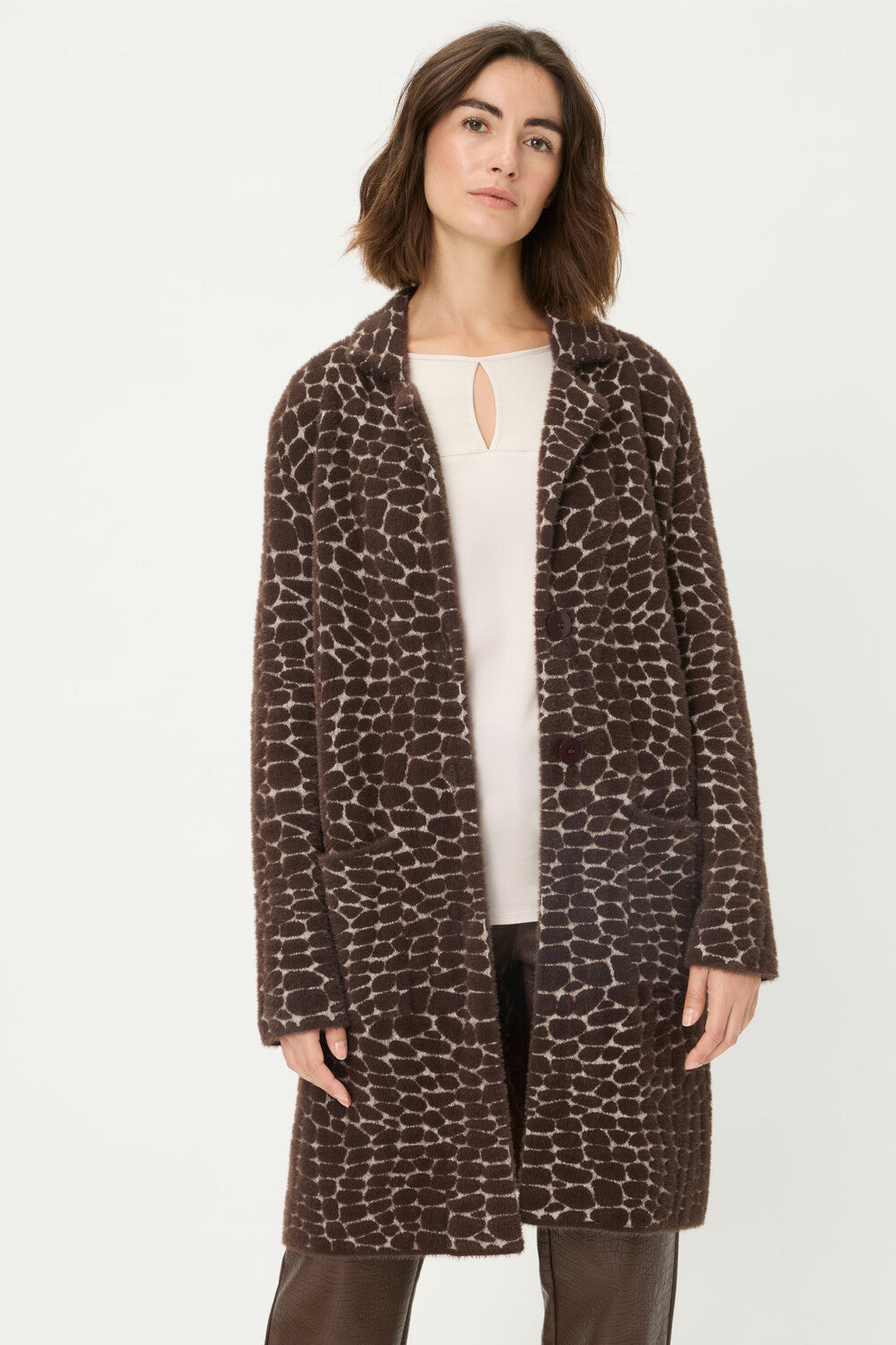 Long Chocolate Cardigan - 11004721