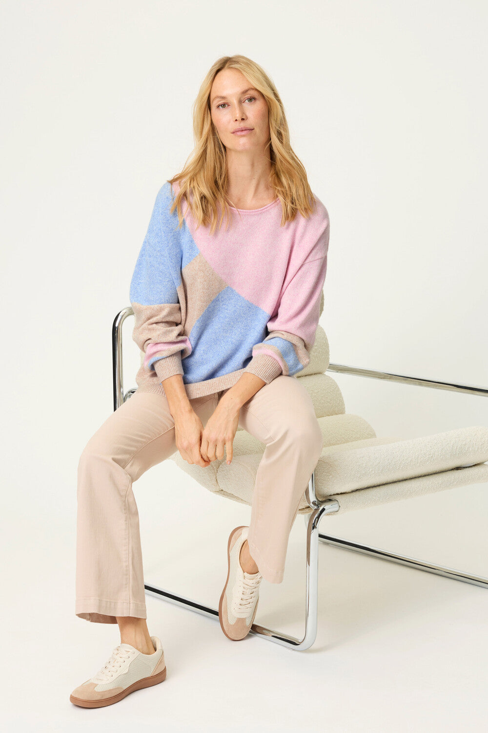 Light Toffee Melange Sweater - 11004811