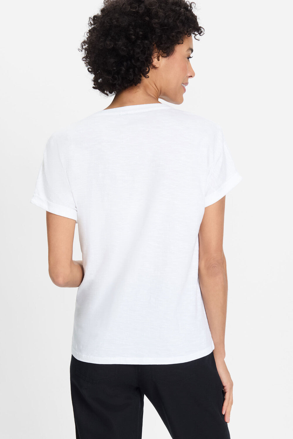 S/Sleeve White T-Shirt - 11105076